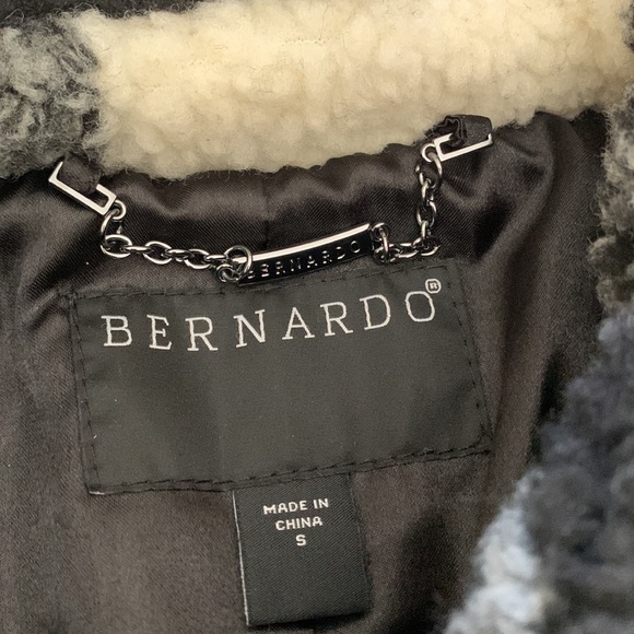 NWT- Bernardo Plaid Fleece Shirt Jacket. Size S - Picture 5 of 9